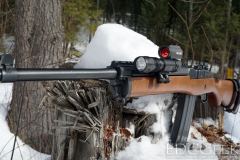 AMEGA MINI-SCOUT-MOUNT III + TACTICAL LIGHT MOUNT KIT FOR RUGER MINI-14